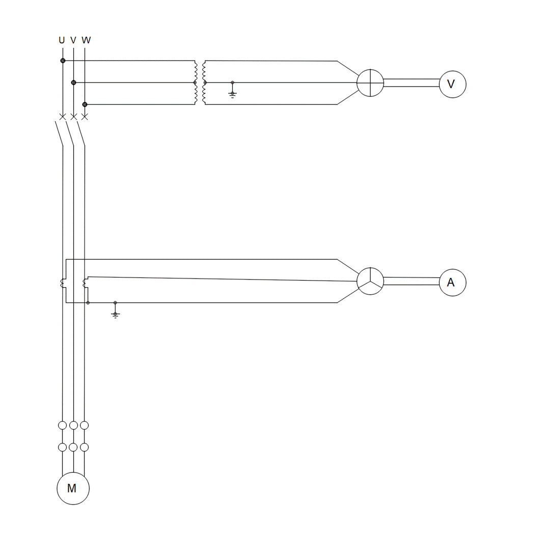 計器用変成器（１次回路と２次回路）